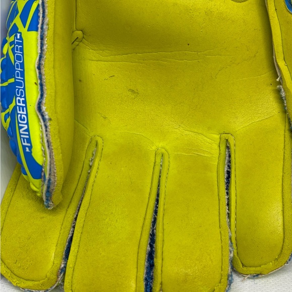 Reusch Soccer Goalie Gloves Fit Control SG Extra Finger Support SZ 7 - Picture 3 of 7